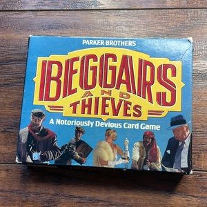 Beggars and Thieves A Notoriously Devious Card Game 1984 Parker Brothers